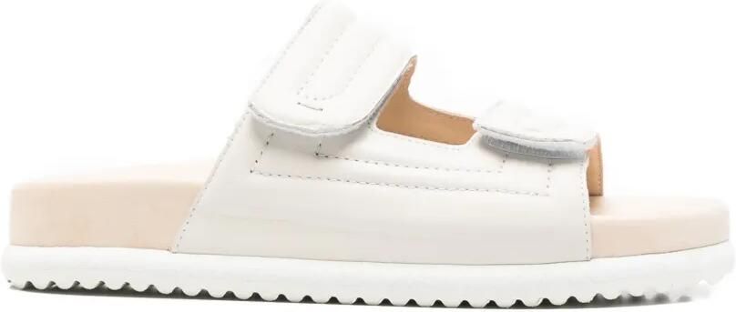 SERGIO MORETTI FIRENZE Sandalen met klittenband Beige