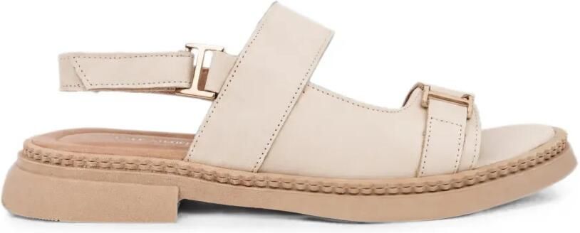 SERGIO MORETTI FIRENZE Sandalen met klittenband Beige