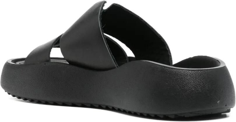 SERGIO MORETTI FIRENZE Sandalen met plateauzool Zwart - Foto 3