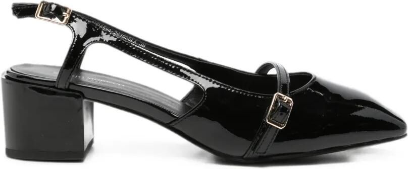 SERGIO MORETTI FIRENZE Slingback pumps met gespsluiting Zwart