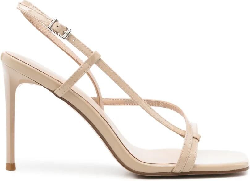 SERGIO MORETTI FIRENZE Slingback sandalen met bandjes Beige - Foto 3