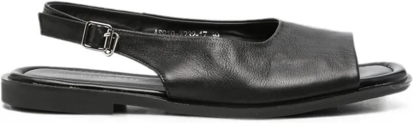 SERGIO MORETTI FIRENZE Slingback sandalen Zwart