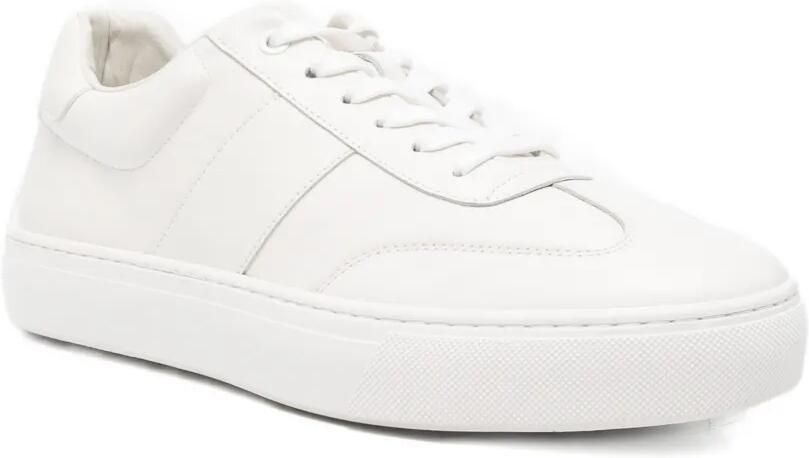 SERGIO MORETTI FIRENZE Sneakers met bewerkte zool Wit - Foto 3