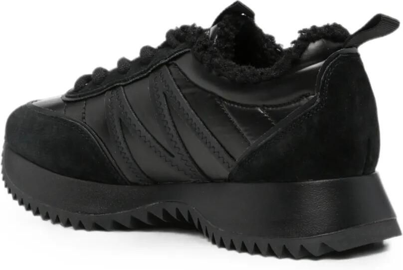 SERGIO MORETTI FIRENZE Sneakers met lammy voering en vlakken Zwart - Foto 2