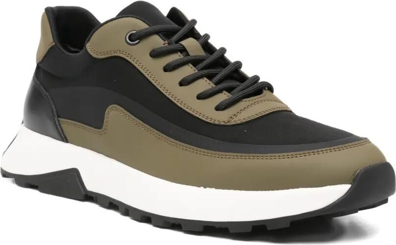 SERGIO MORETTI FIRENZE Sneakers met vlakken Groen - Foto 2
