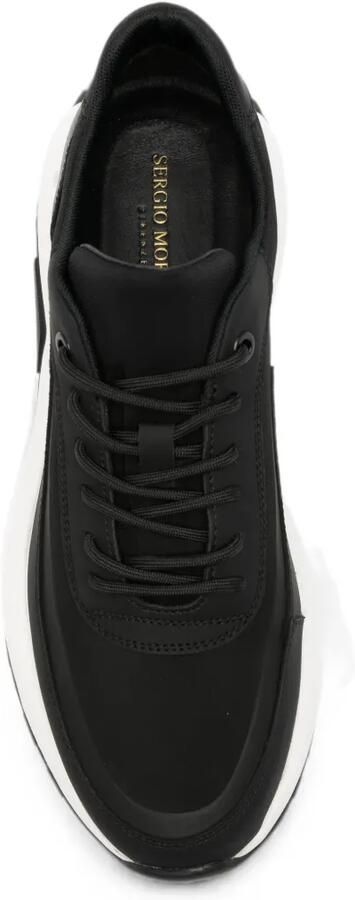 SERGIO MORETTI FIRENZE Sneakers met vlakken Zwart - Foto 3