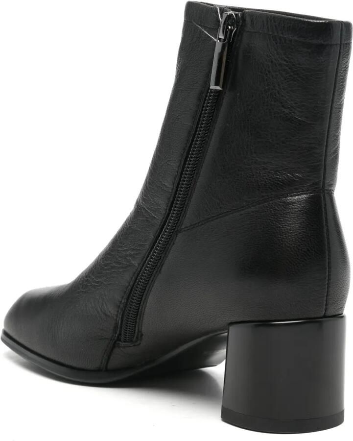 SERGIO MORETTI FIRENZE square-toe ankle boots Zwart - Foto 2