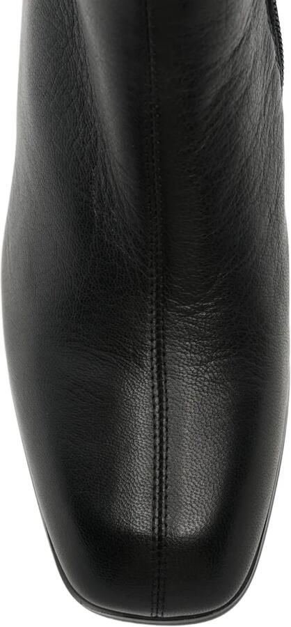 SERGIO MORETTI FIRENZE square-toe ankle boots Zwart - Foto 3