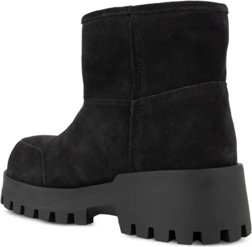 SERGIO MORETTI FIRENZE suede chunky-sole ankle boots Zwart - Foto 2