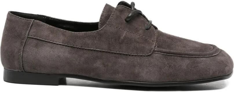 SERGIO MORETTI FIRENZE Suède derby schoenen Bruin