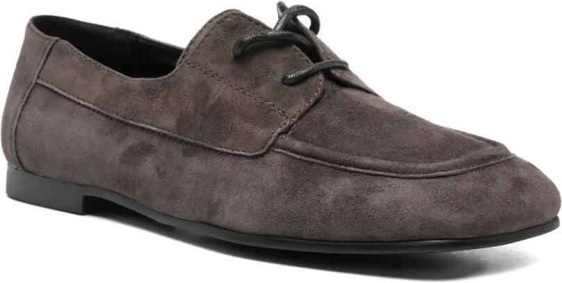 SERGIO MORETTI FIRENZE Suède derby schoenen Bruin - Foto 2