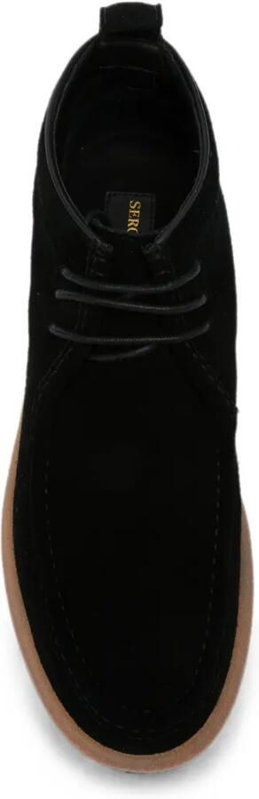 SERGIO MORETTI FIRENZE Suède desert boots Zwart - Foto 3