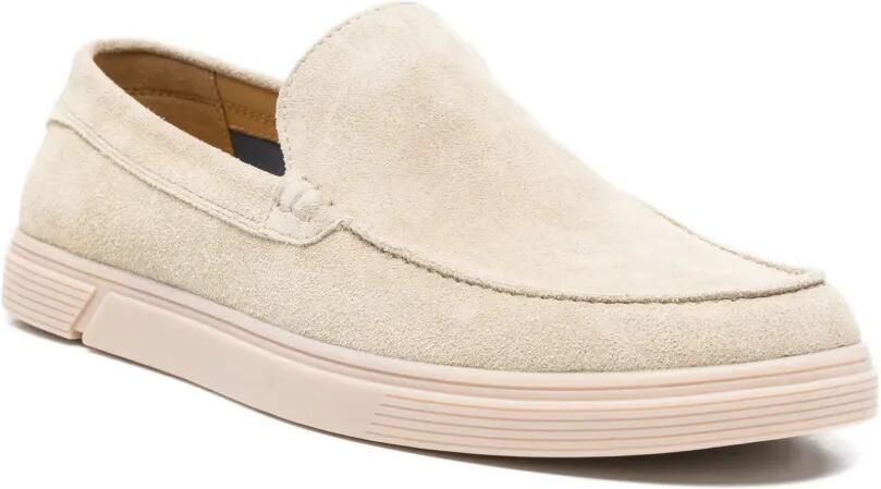 SERGIO MORETTI FIRENZE Suède loafers Beige - Foto 2