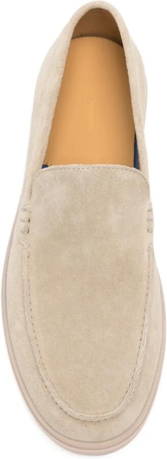 SERGIO MORETTI FIRENZE Suède loafers Beige - Foto 4