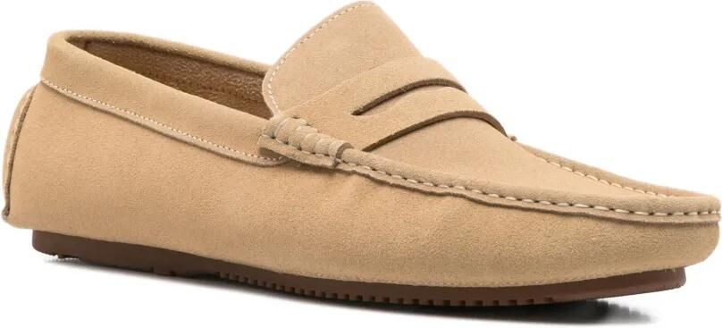 SERGIO MORETTI FIRENZE Suède loafers Beige - Foto 3