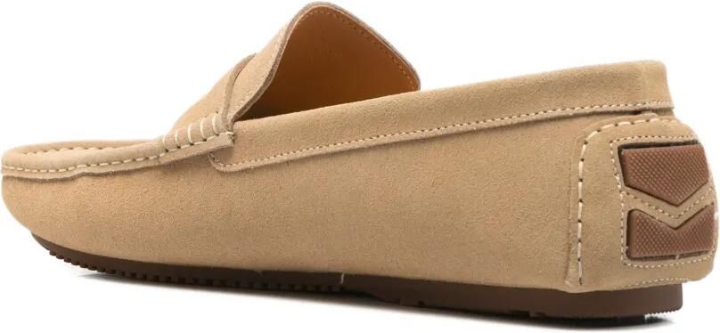 SERGIO MORETTI FIRENZE Suède loafers Beige - Foto 2