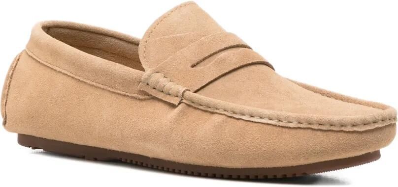 SERGIO MORETTI FIRENZE Suède loafers Beige - Foto 2