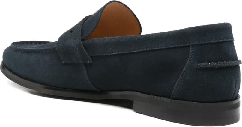 SERGIO MORETTI FIRENZE Suède loafers Blauw - Foto 2