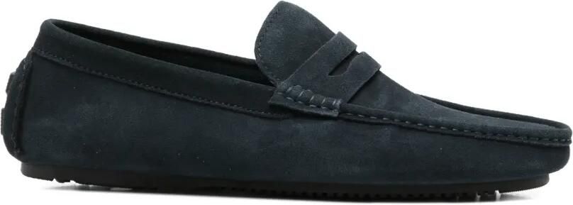 SERGIO MORETTI FIRENZE Suède loafers Blauw