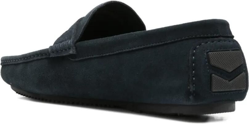 SERGIO MORETTI FIRENZE Suède loafers Blauw - Foto 2