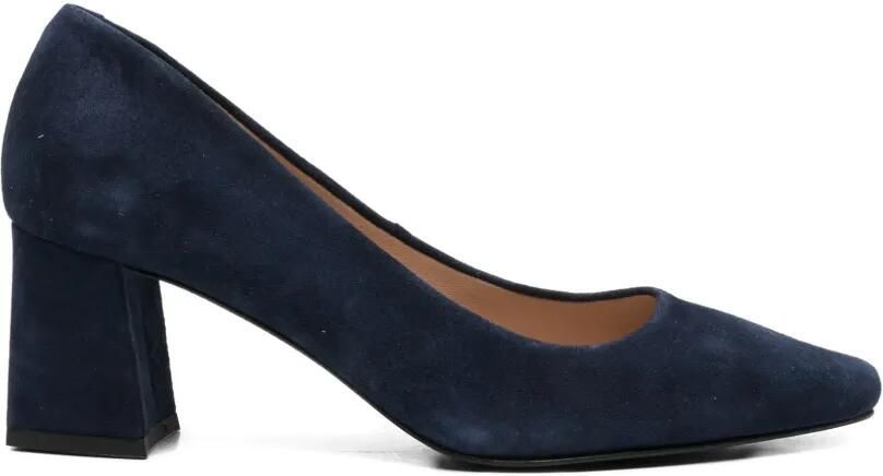 SERGIO MORETTI FIRENZE Suède pumps Blauw