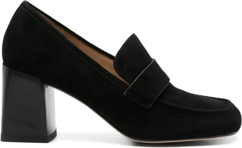 SERGIO MORETTI FIRENZE Suède pumps Zwart
