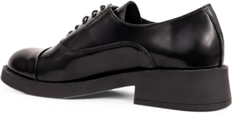 SERGIO MORETTI FIRENZE Veterschoenen met bewerkte neus Zwart - Foto 3