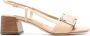 Sergio Rossi 50 mm sandalen met gesp Beige - Thumbnail 1