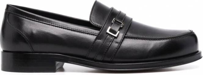 Sergio Rossi Loafers met gesp Zwart