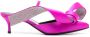 Sergio Rossi 50 mm Marquise leren sandalen Roze - Thumbnail 1
