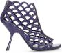 Sergio Rossi Mermaid leren sandalen Blauw - Thumbnail 1