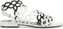 Sergio Rossi Mermaid leren sandalen Wit - Thumbnail 1