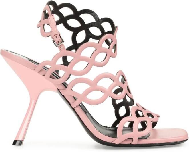 Sergio Rossi Stiletto sandalen Roze