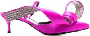 AREA Pumps met strikdetail Roze