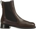 Sergio Rossi 25 mm Avenue Chelsea leren laarzen Bruin - Bruin