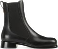 Sergio Rossi 25 mm Avenue Chelsea leren laarzen Zwart - Zwart