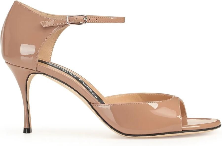 Sergio Rossi 75 mm Godiva sandalen Bruin