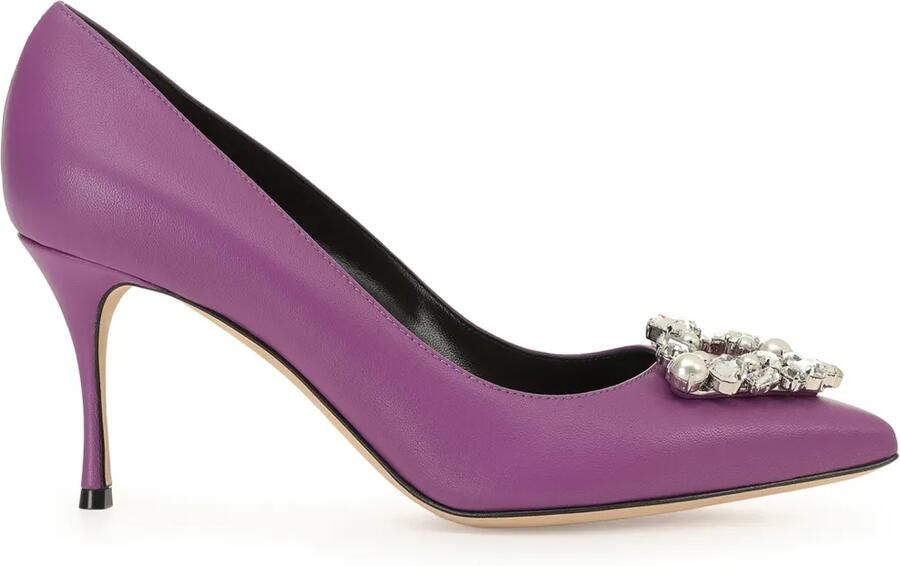 Sergio Rossi 80 mm Godiva Precious pumps Paars