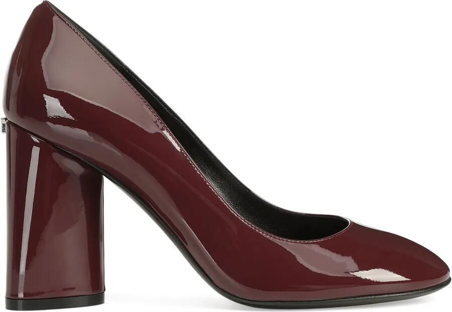 Sergio Rossi 80 mm Pilier pumps Rood
