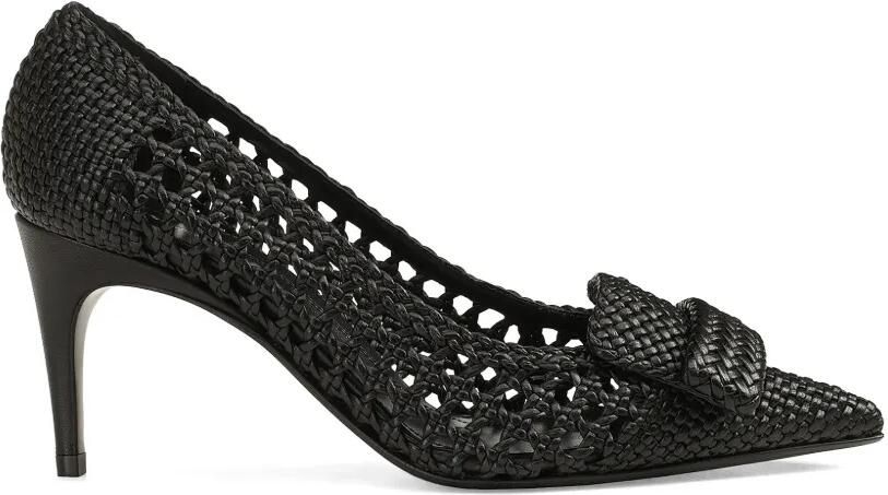 Sergio Rossi Braid pumps Zwart