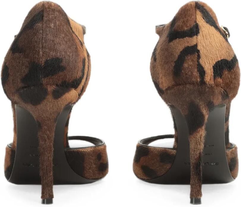Sergio Rossi Godiva pumps met luipaardprint Bruin - Foto 4