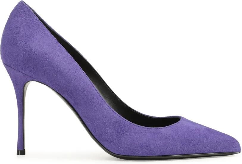 Sergio Rossi Godiva pumps met puntige neus Paars