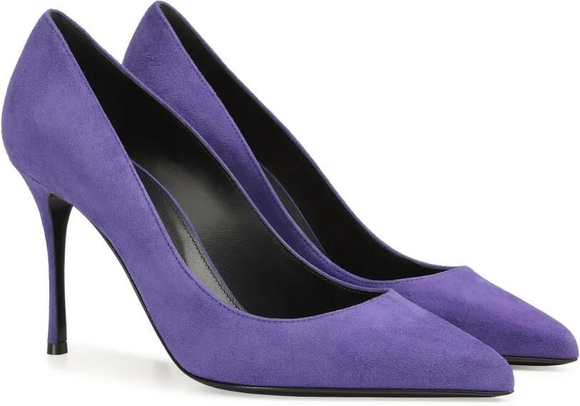 Sergio Rossi Godiva pumps met puntige neus Paars - Foto 4