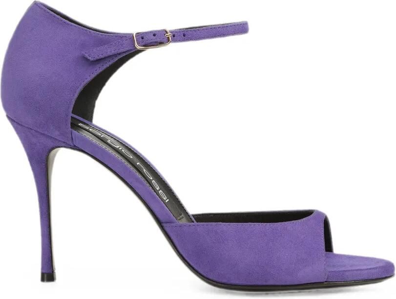 Sergio Rossi Godiva sandalen met enkelbandje Paars