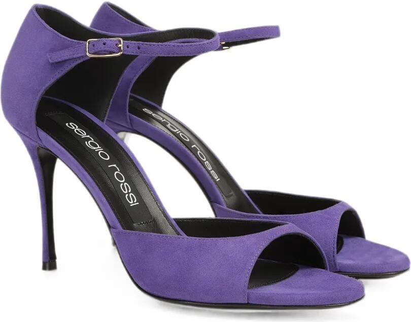 Sergio Rossi Godiva sandalen met enkelbandje Paars - Foto 5