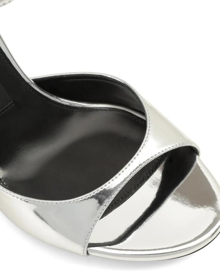 Sergio Rossi Godiva sandalen Zilver - Foto 2