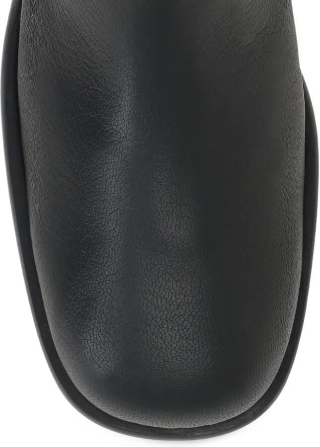 Sergio Rossi grained leather boots Zwart - Foto 2
