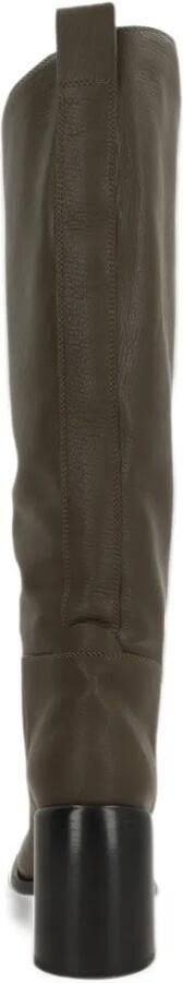 Sergio Rossi grainy-leather knee-high boots Bruin - Foto 3