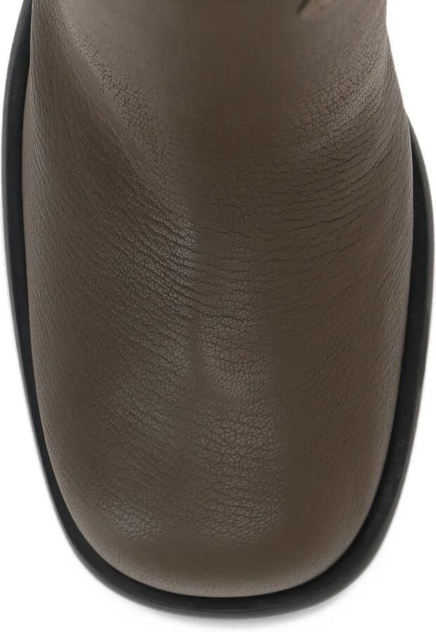 Sergio Rossi grainy-leather knee-high boots Bruin - Foto 2