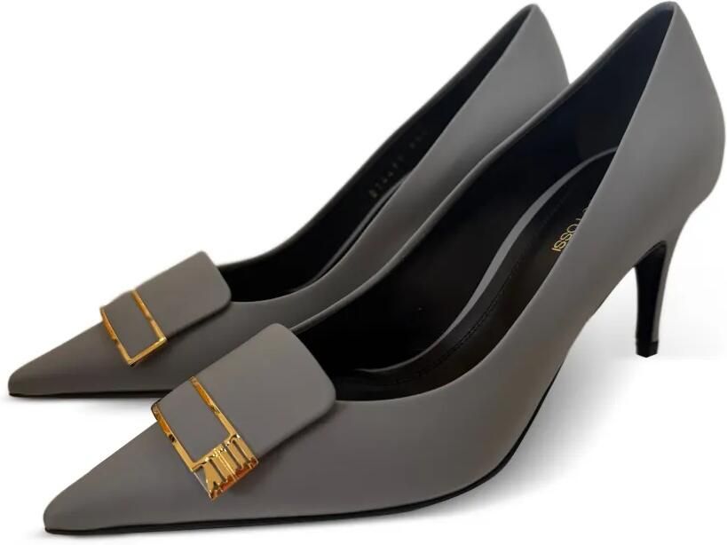 Sergio Rossi Pumps met puntige neus Grijs